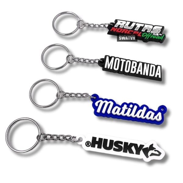 móc chìa khóa cao su