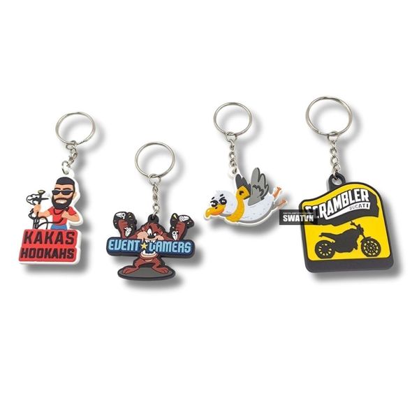 móc khóa cao su in logo