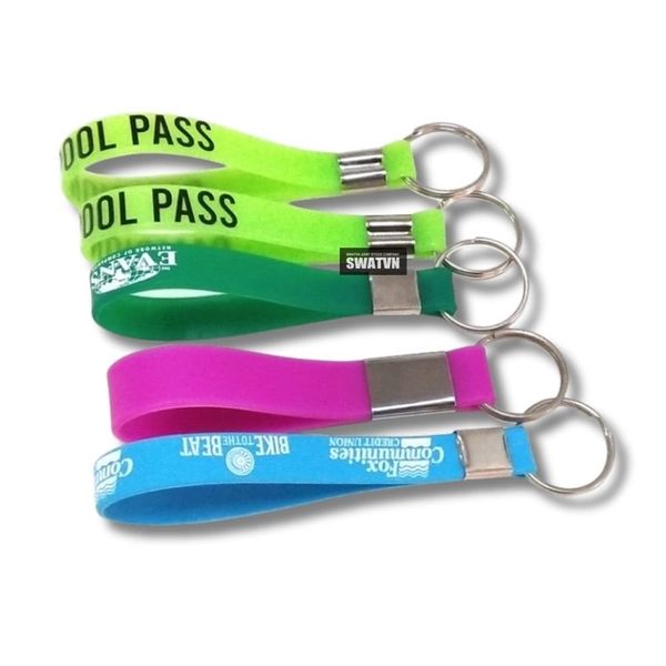 móc khóa dây cao su