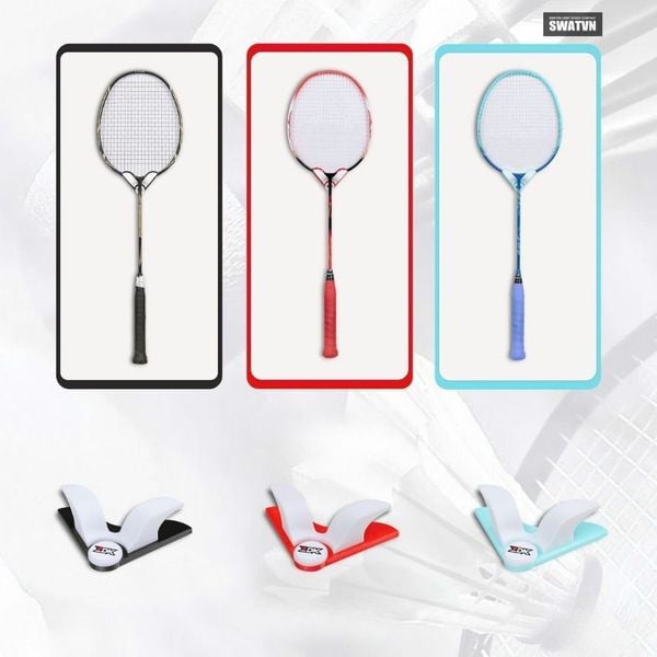 móc treo vợt dán tường