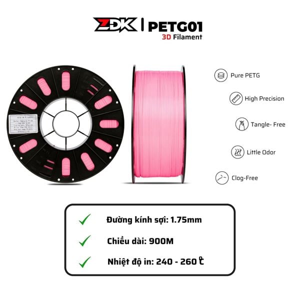 phân phối nhựa PETG in 3D số lượng lớn