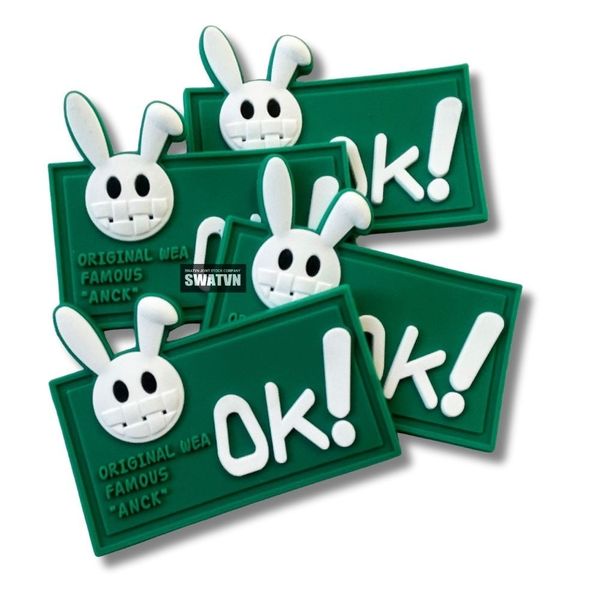 nhãn cao su may quần áo