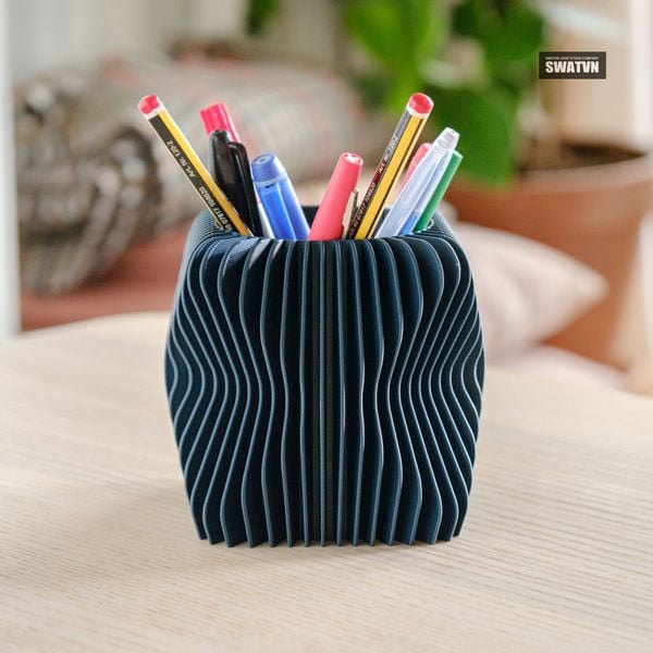 xưởng cung cấp lọ đựng bút in 3d