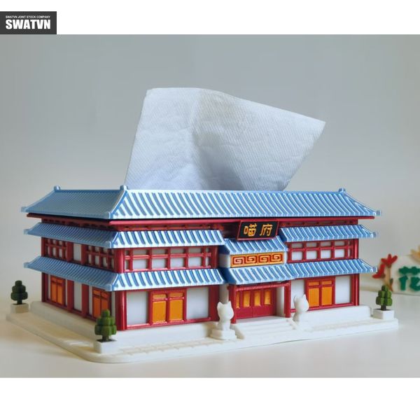xưởng in 3D hộp đựng khăn giấy