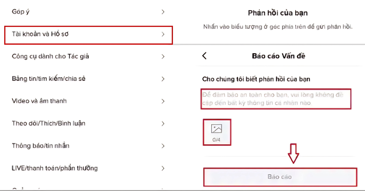 Bước 3: Soạn và gửi yêu cầu thay đổi ngày sinh