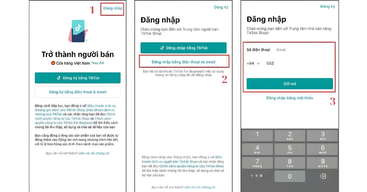 Bước 2: Đăng ký tài khoản và xác minh thông tin cơ bản