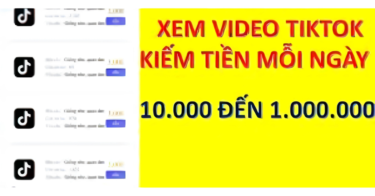 Sử dụng ứng dụng/website trung gian để xem video kiếm tiền trên TikTok (Cần cẩn trọng)