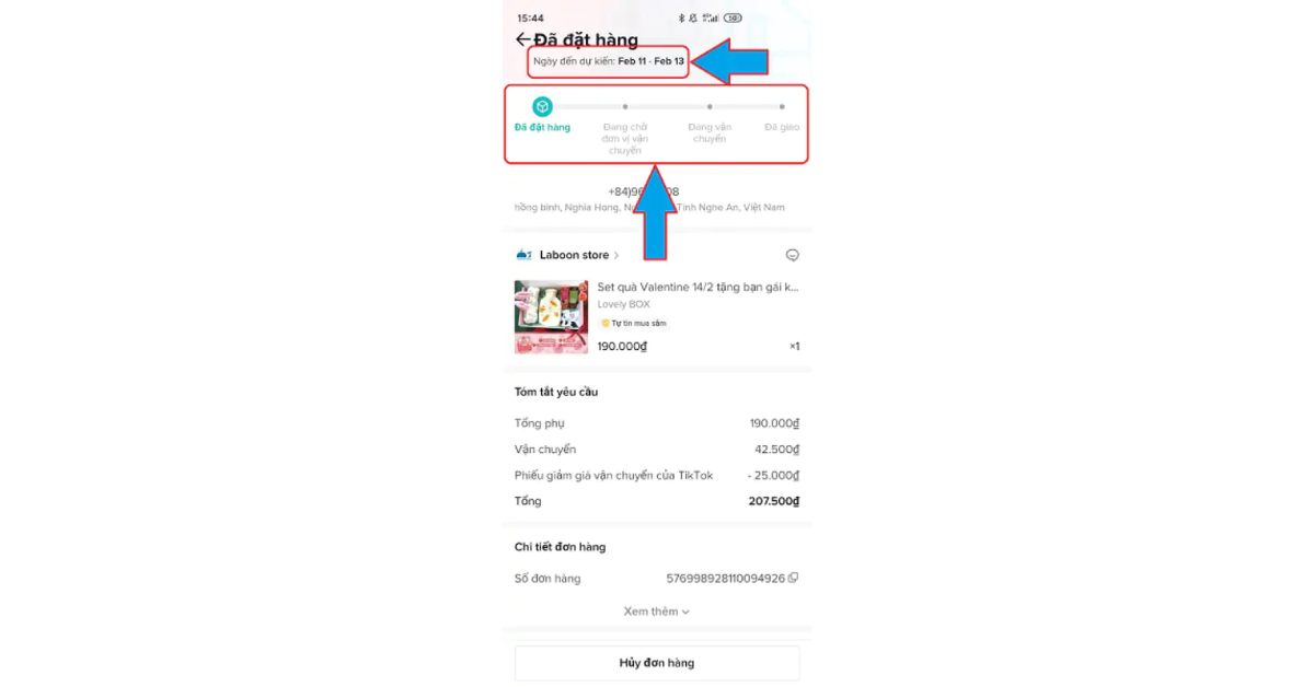 Làm thế nào để theo dõi đơn hàng đã đặt?