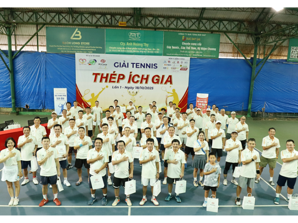 Benchusch đồng hành cùng giải Tennis thép Ích Gia lần I năm 2025