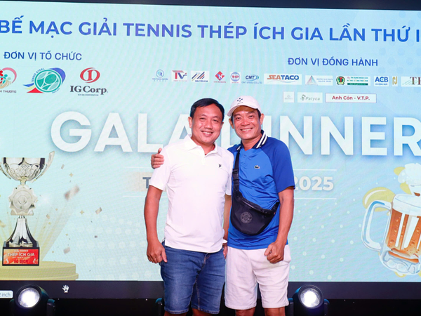 Benchusch đồng hành cùng giải Tennis thép Ích Gia lần I năm 2025