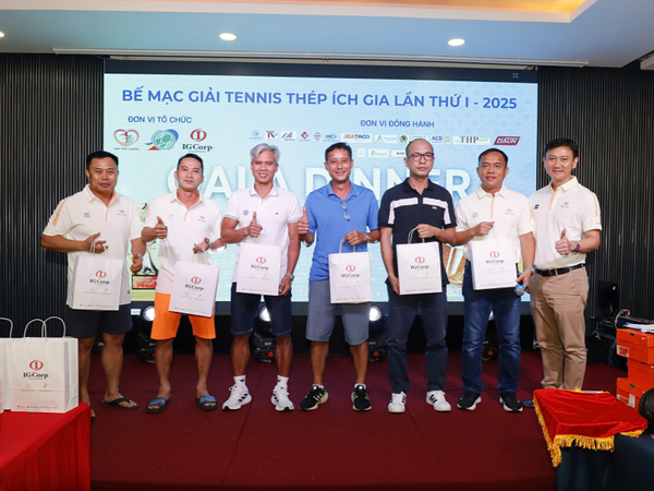 Benchusch đồng hành cùng giải Tennis thép Ích Gia lần I năm 2025
