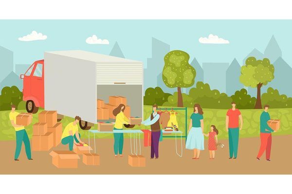 The concept of CSR activities supporting the community.