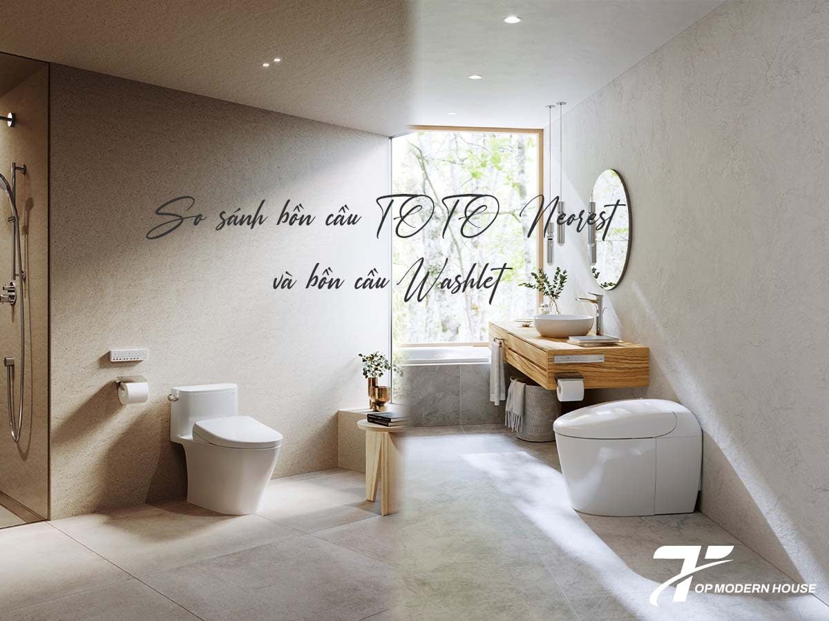 Neorest dành cho ai tìm sự sang trọng trọn vẹn, còn Washlet là lựa chọn linh hoạt, tiết kiệm nhưng vẫn hiện đại.