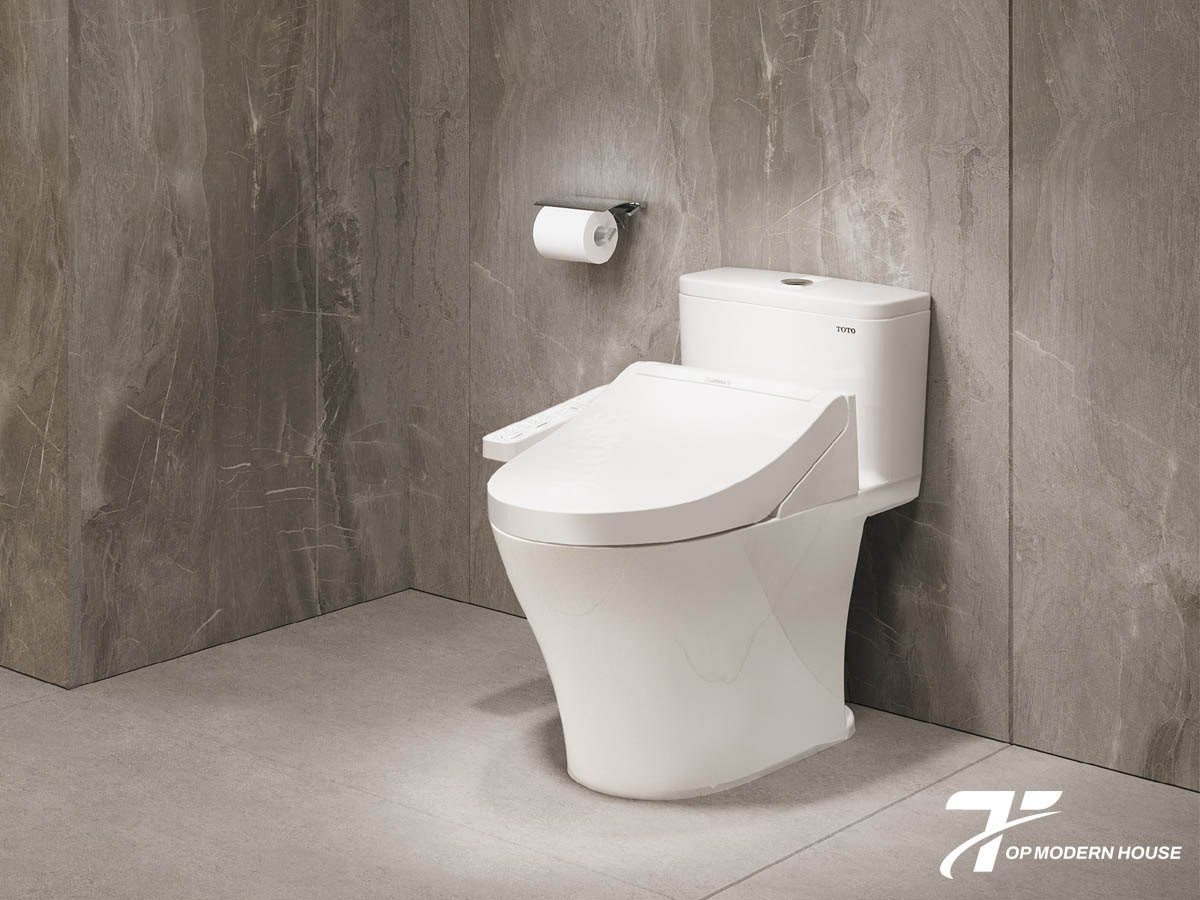 Bồn cầu nắp rửa điện tử TOTO MS857DW18