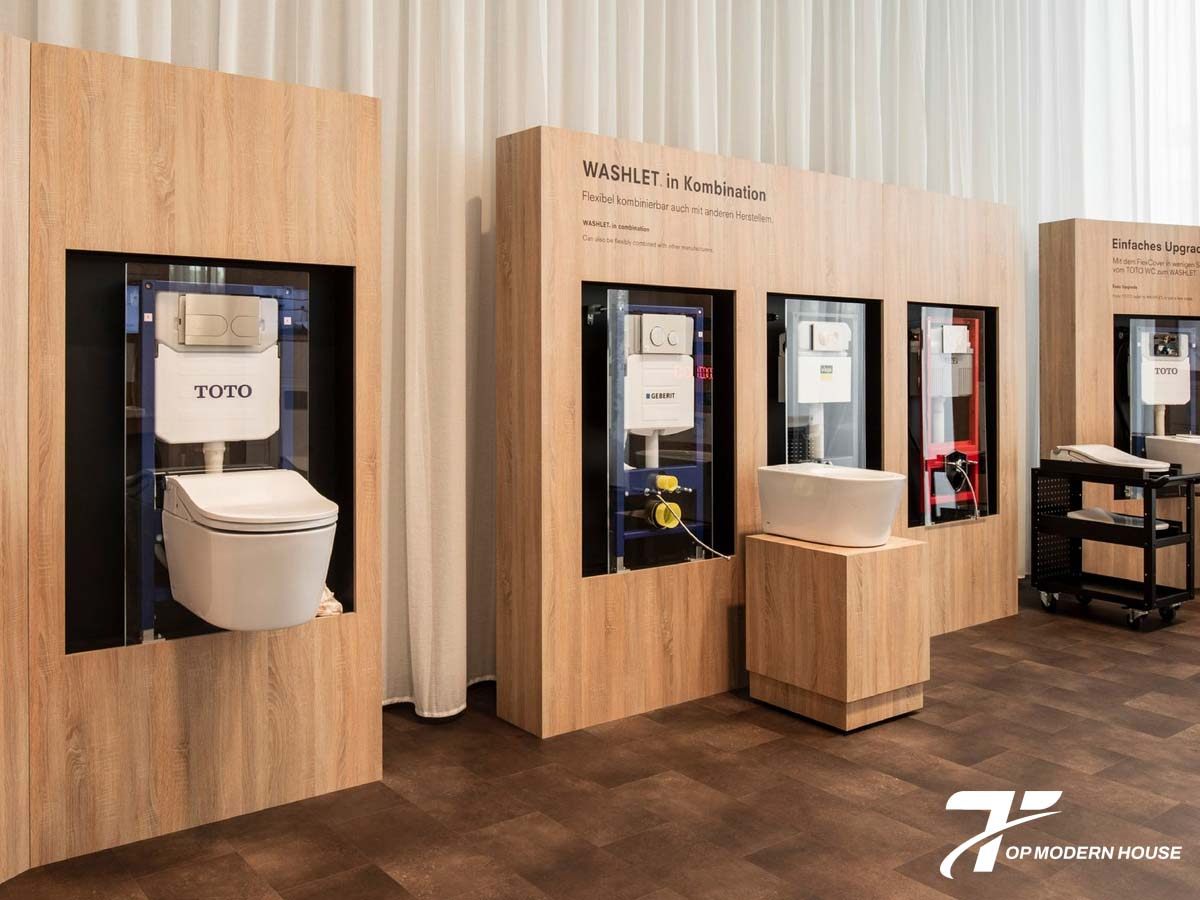 Khung treo âm tường chịu lực có cấu tạo khung thép chắc chắn, bền bỉ và an toàn.