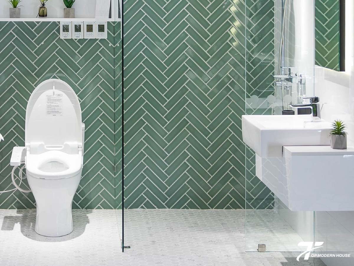 Chậu rửa mặt bán âm bàn với thiết kế nửa chìm nửa nổi tạo điểm nhấn sang trọng, dễ vệ sinh và thay thế linh kiện nhưng cần lắp đặt chuẩn xác để tránh tích bẩn.