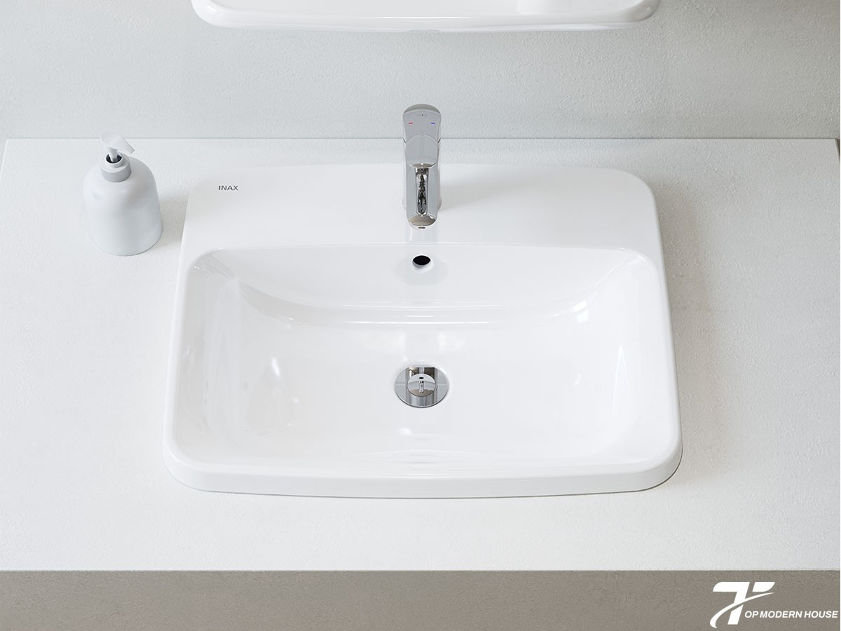 Kích thước bàn đá lavabo dương vành