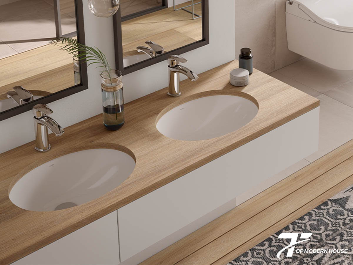 Kích thước bàn đá lavabo đôi