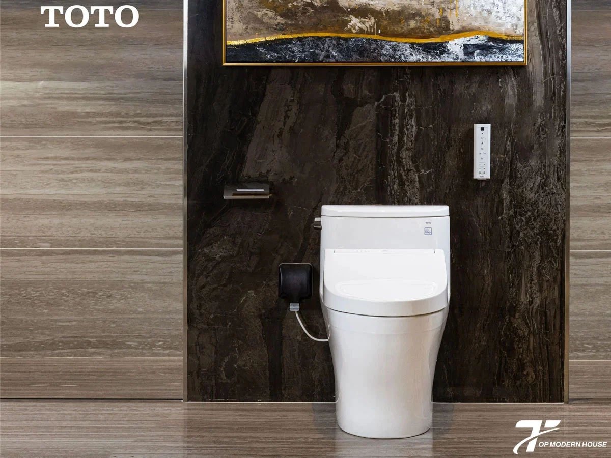 Bồn cầu nắp rửa điện tử TOTO MS887CRW15