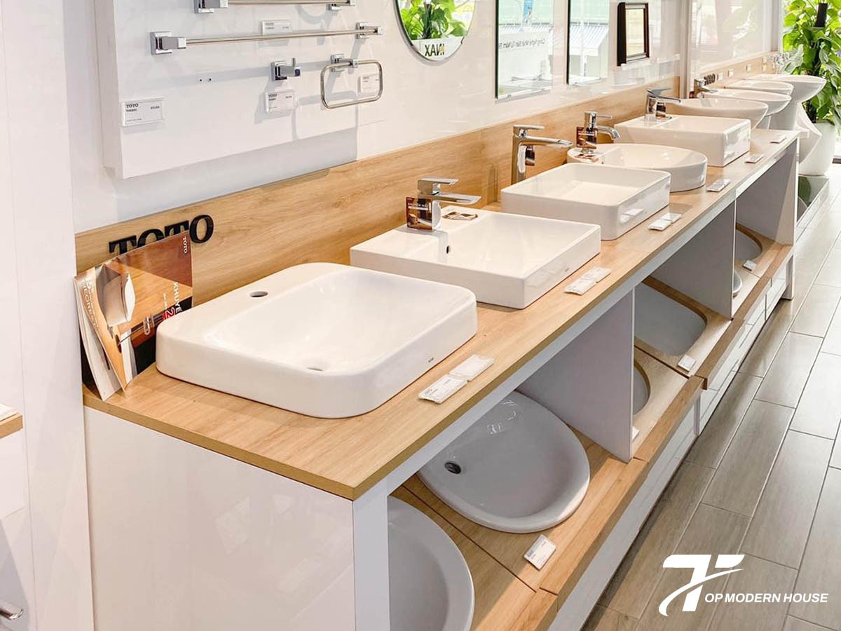 Lựa chọn chậu rửa mặt lavabo ưng ý ngay từ lần đầu tiên cùng TOP MODERN HOUSE