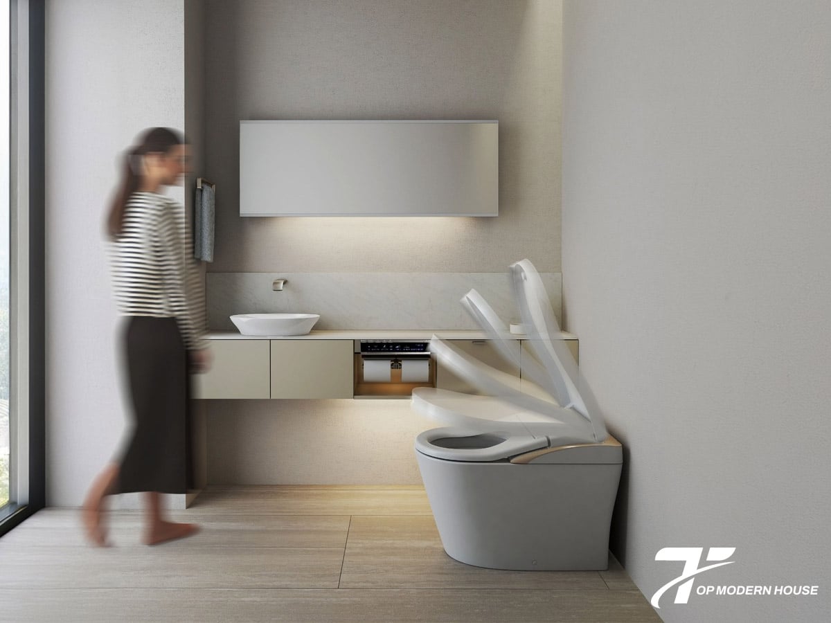 Khi bồn cầu thông minh mất điện do lỗi tạm thời, hãy rút phích cắm 5–10 phút rồi cắm lại để làm mới hệ thống và khắc phục lỗi vi mạch.