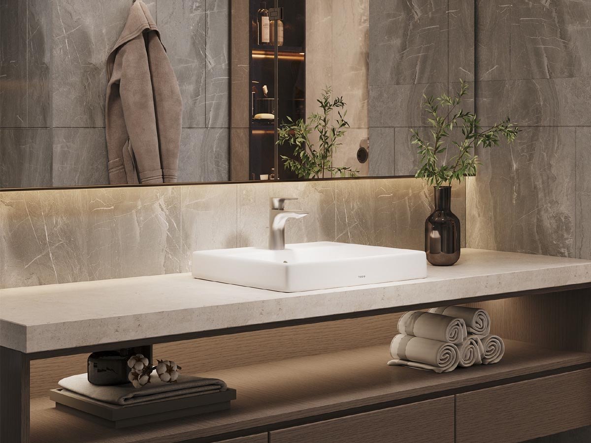 Kích thước bàn đá lavabo ảnh hưởng trực tiếp đến tính thẩm mỹ, công năng và độ bền của phòng tắm, nên cần lựa chọn phù hợp để đảm bảo cân đối, an toàn và sử dụng tiện lợi lâu dài.