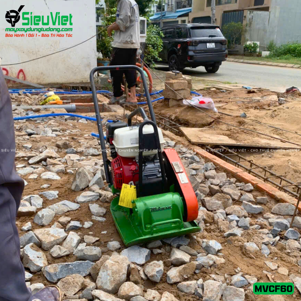 Máy đầm bàn Mikasa MVCF60