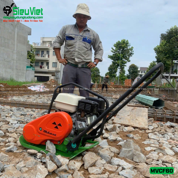 Máy đầm bàn Mikasa MVCF60