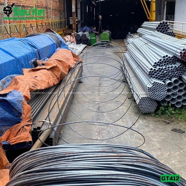 Máy duỗi cắt sắt tự động GT412