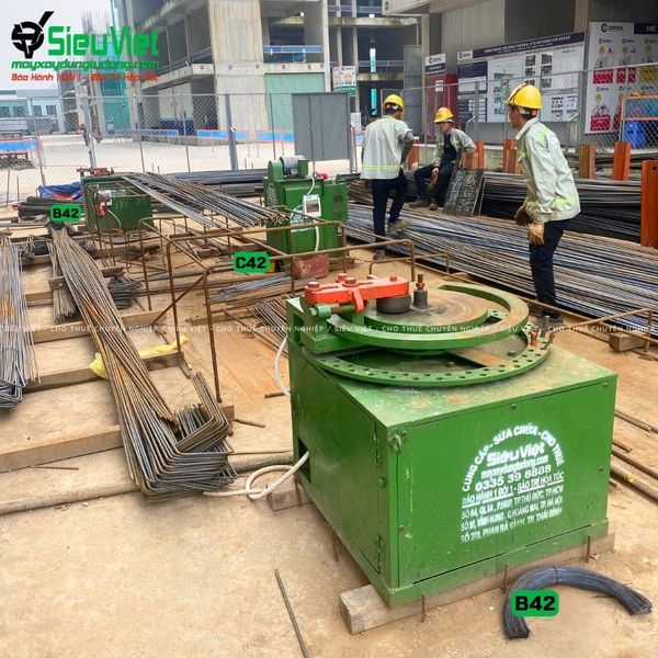 Giao thuê máy cắt uốn thép tại Bình Dương