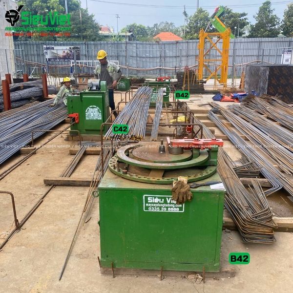 Giao thuê máy cắt uốn thép tại Bình Dương