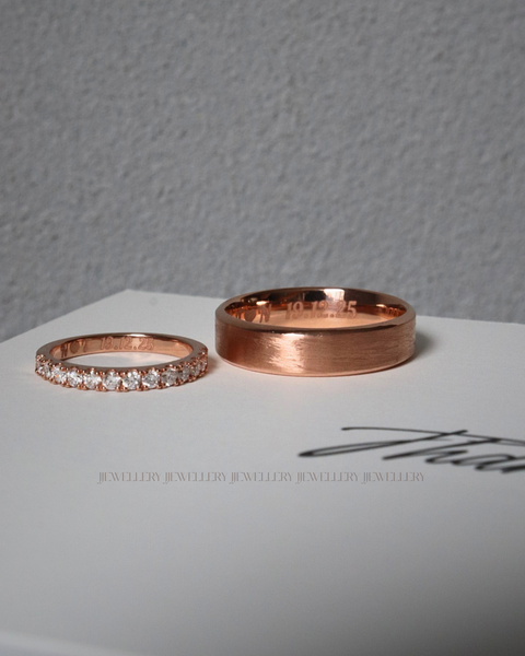 Vàng hồng 18K khác gì vàng trắng 18K?