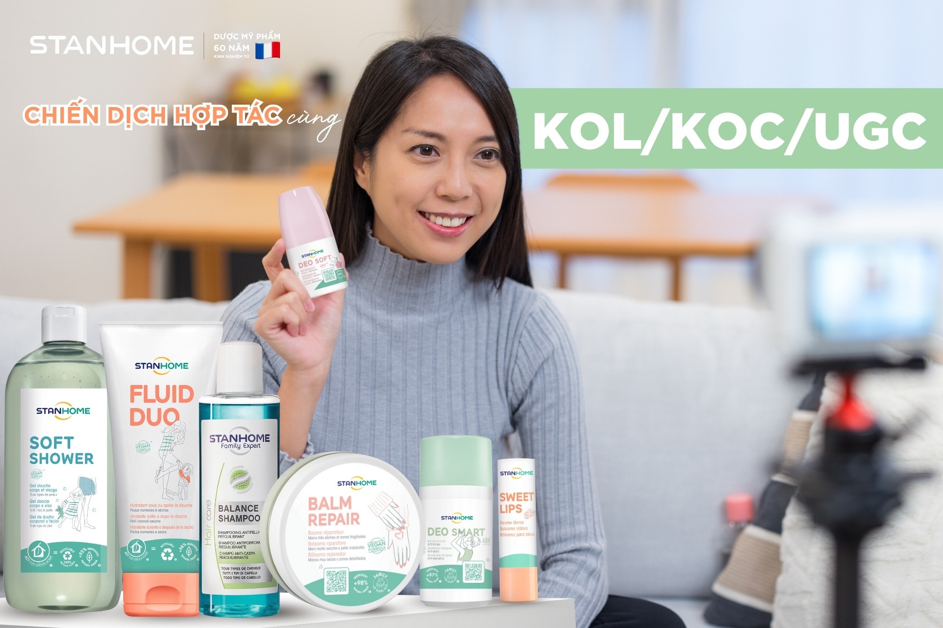 CHIẾN DỊCH HỢP TÁC CÙNG KOL KOC UGC