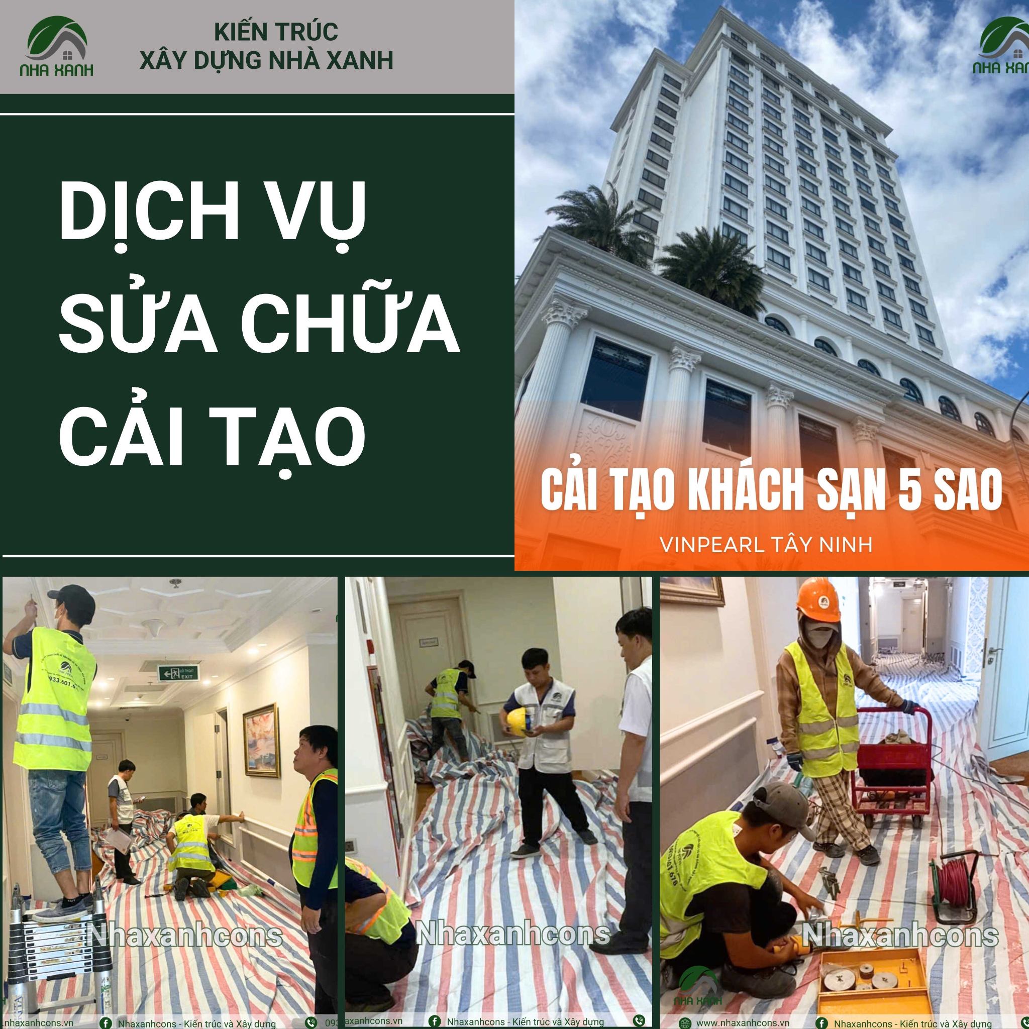 Cải tạo khách sạn vinpearl tại Tây Ninh