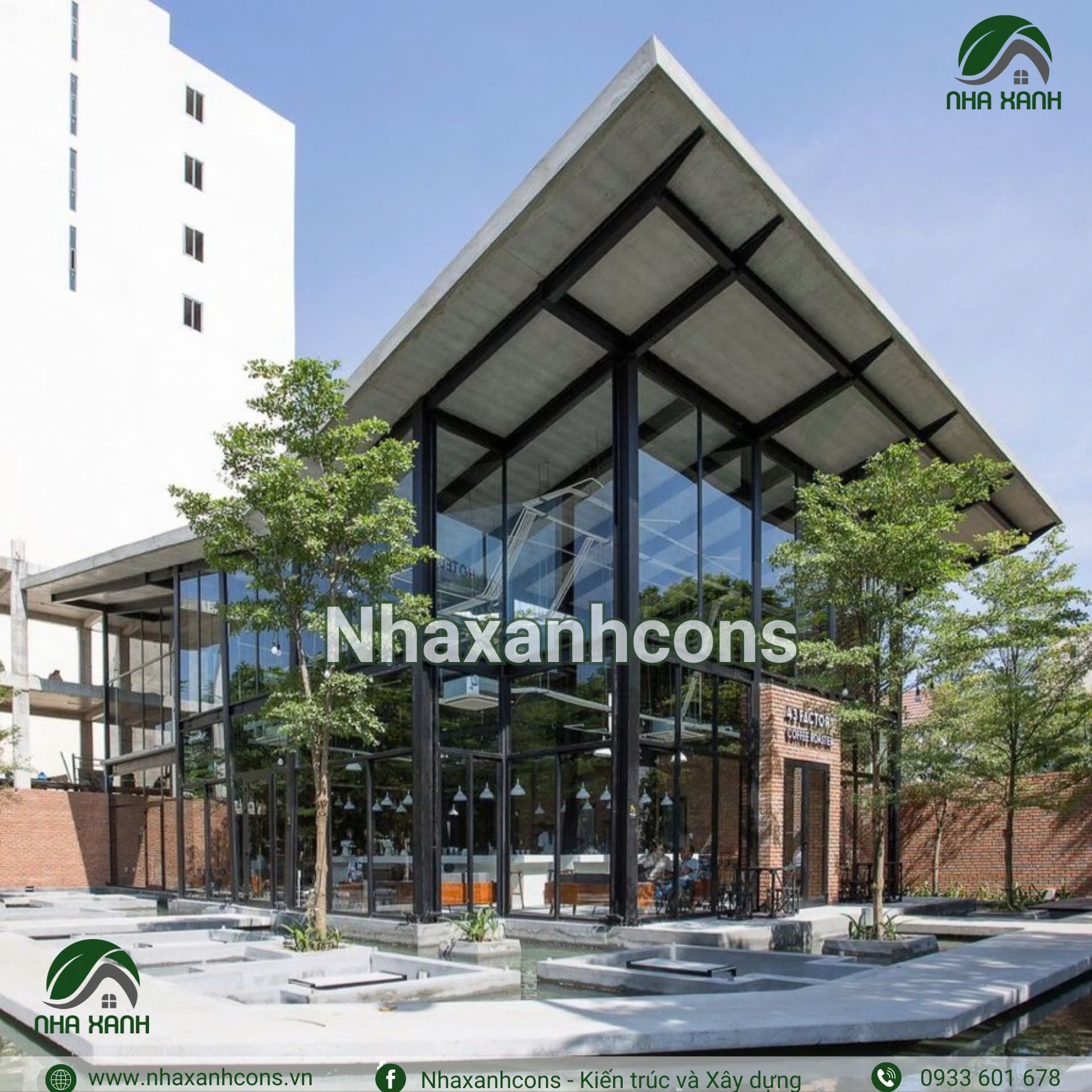 Các xu hướng thiết kế quán cà phê khung thép tiền chế tại Đắk Nông