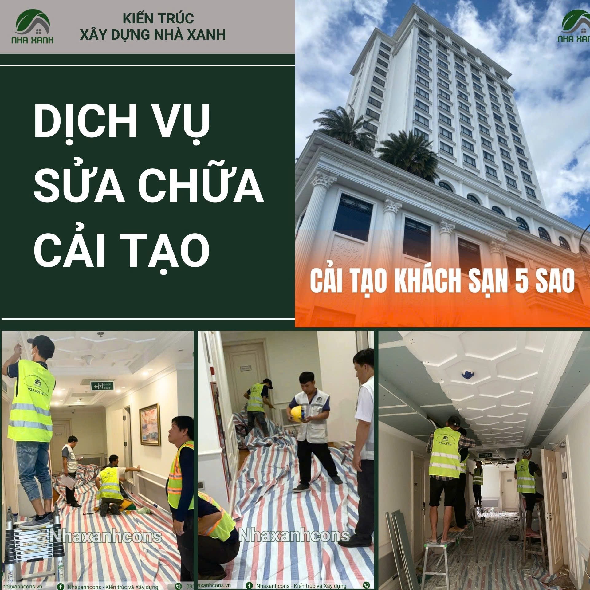 Sửa chữa cải tạo khách sạn 5 sao tại Lâm Đồng