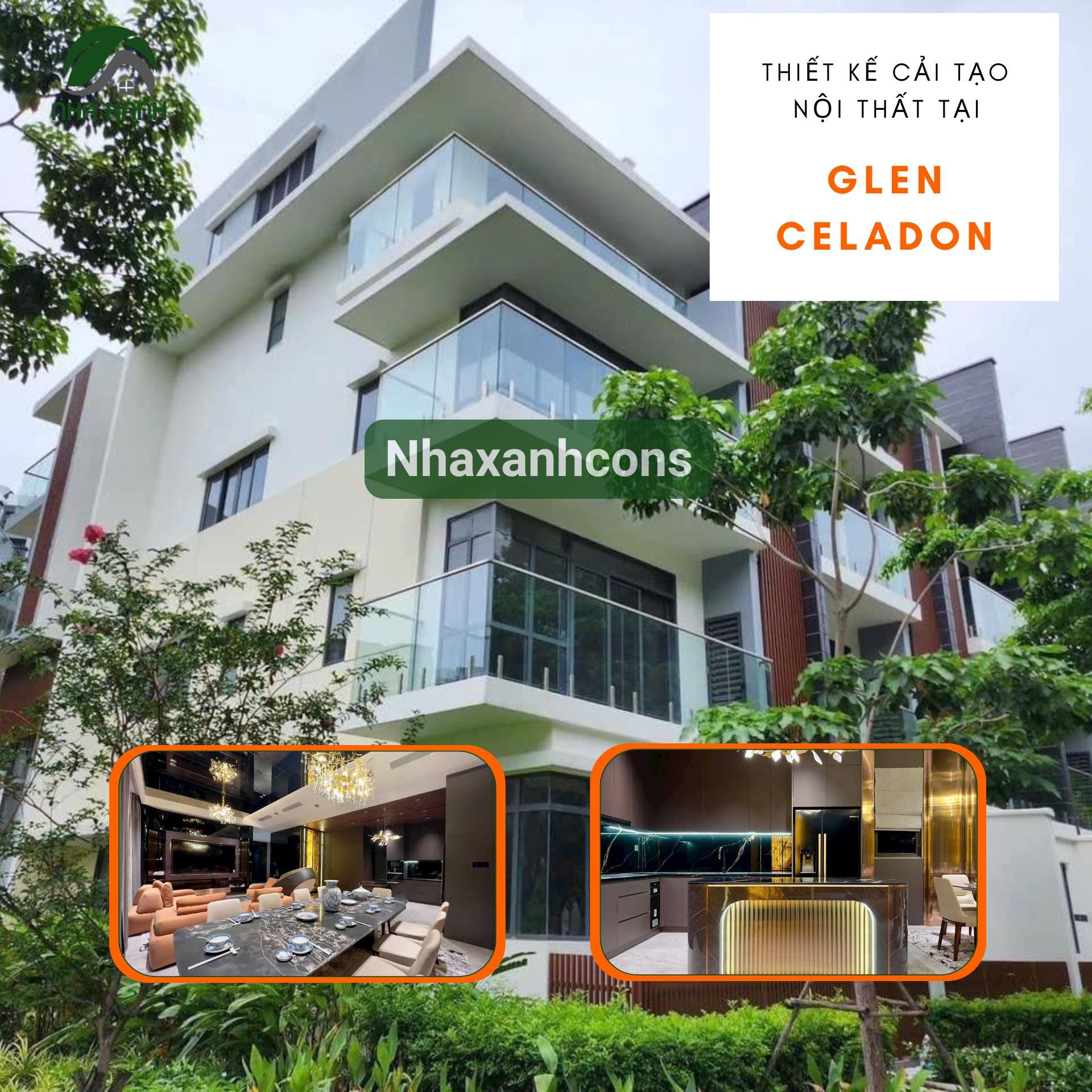 Thiết kế cải tạo nội thất tại Glen Celadon
