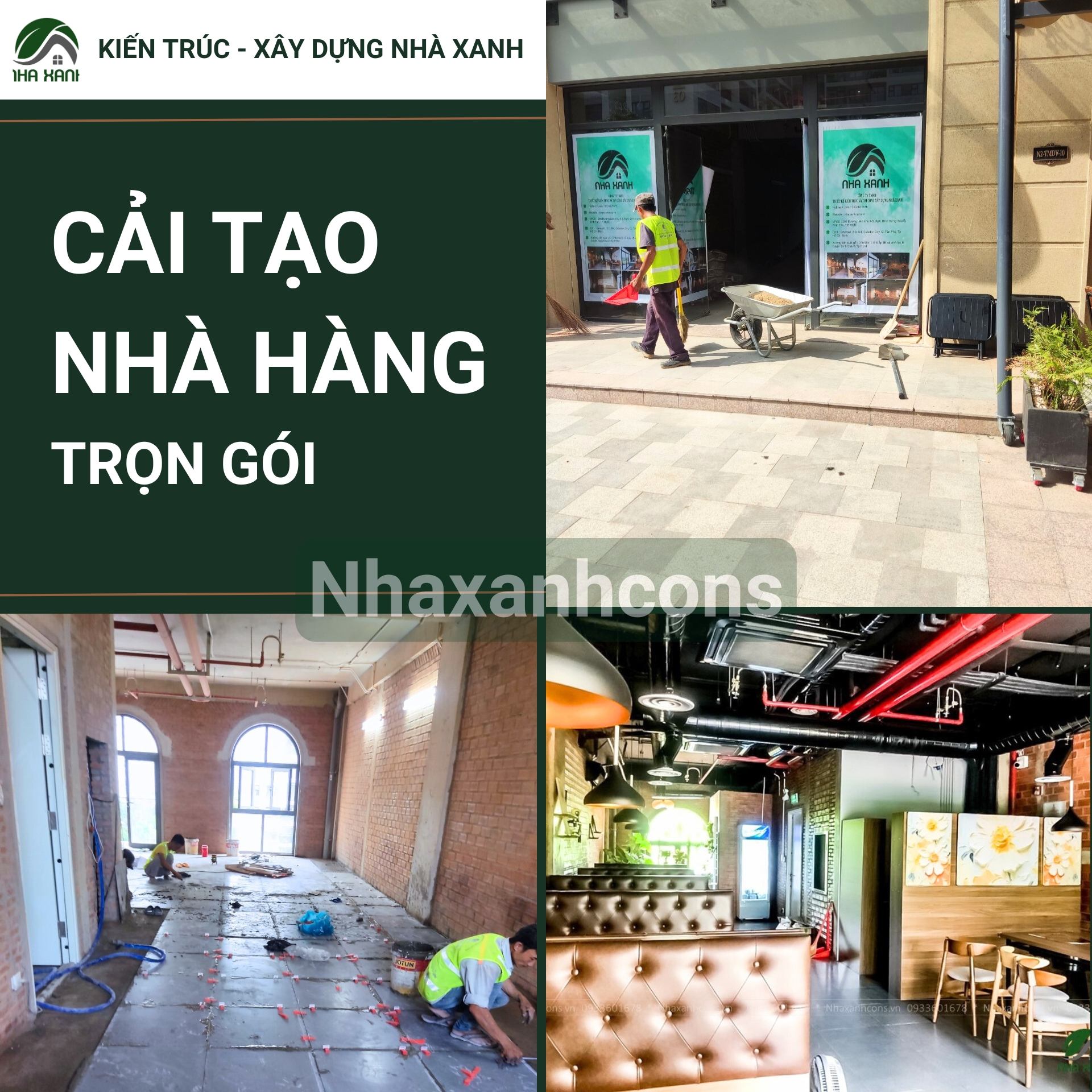 Cải tạo nhà hàng trọn gói