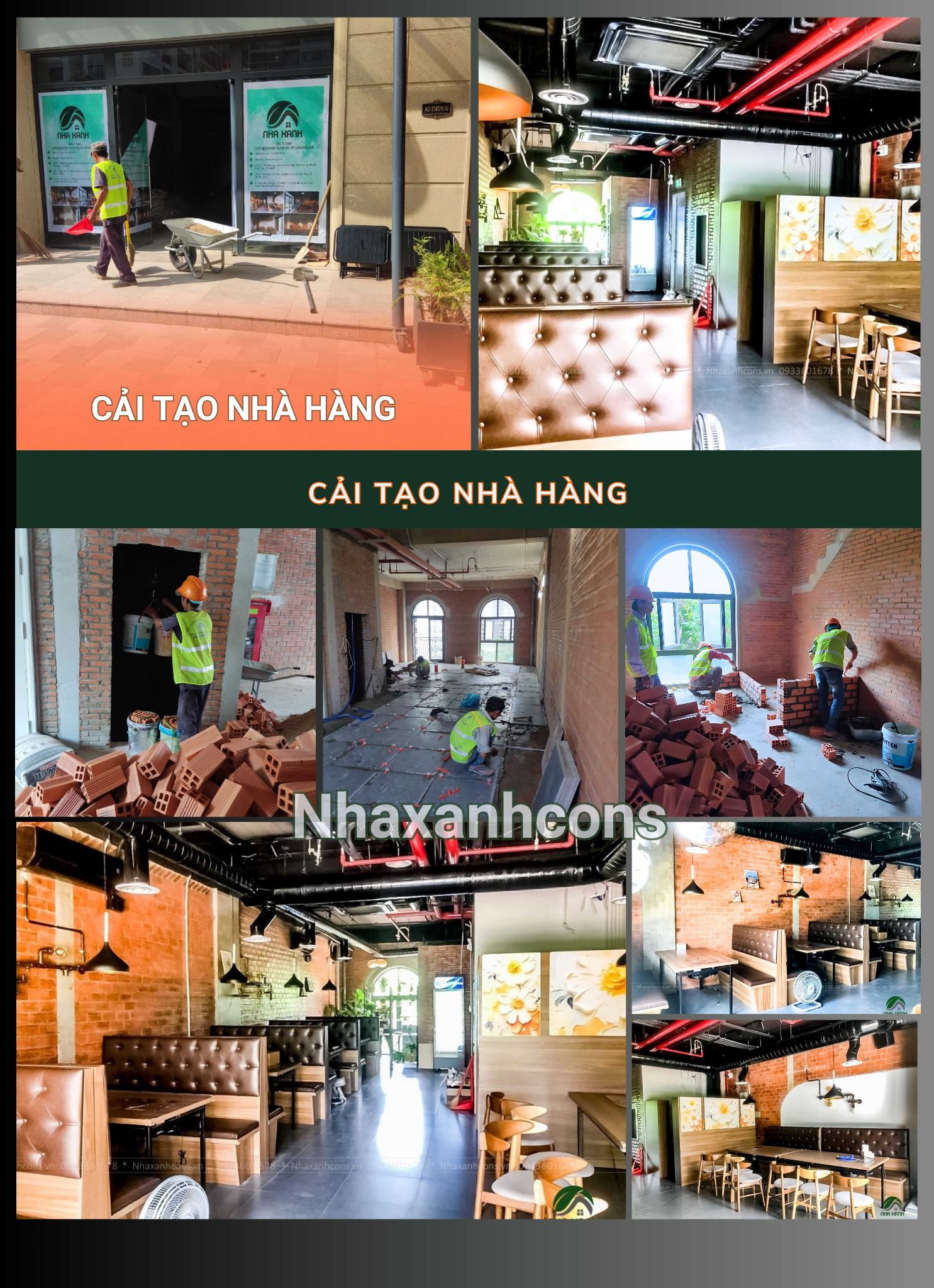 Thiết kế và cải tạo nhà hàng