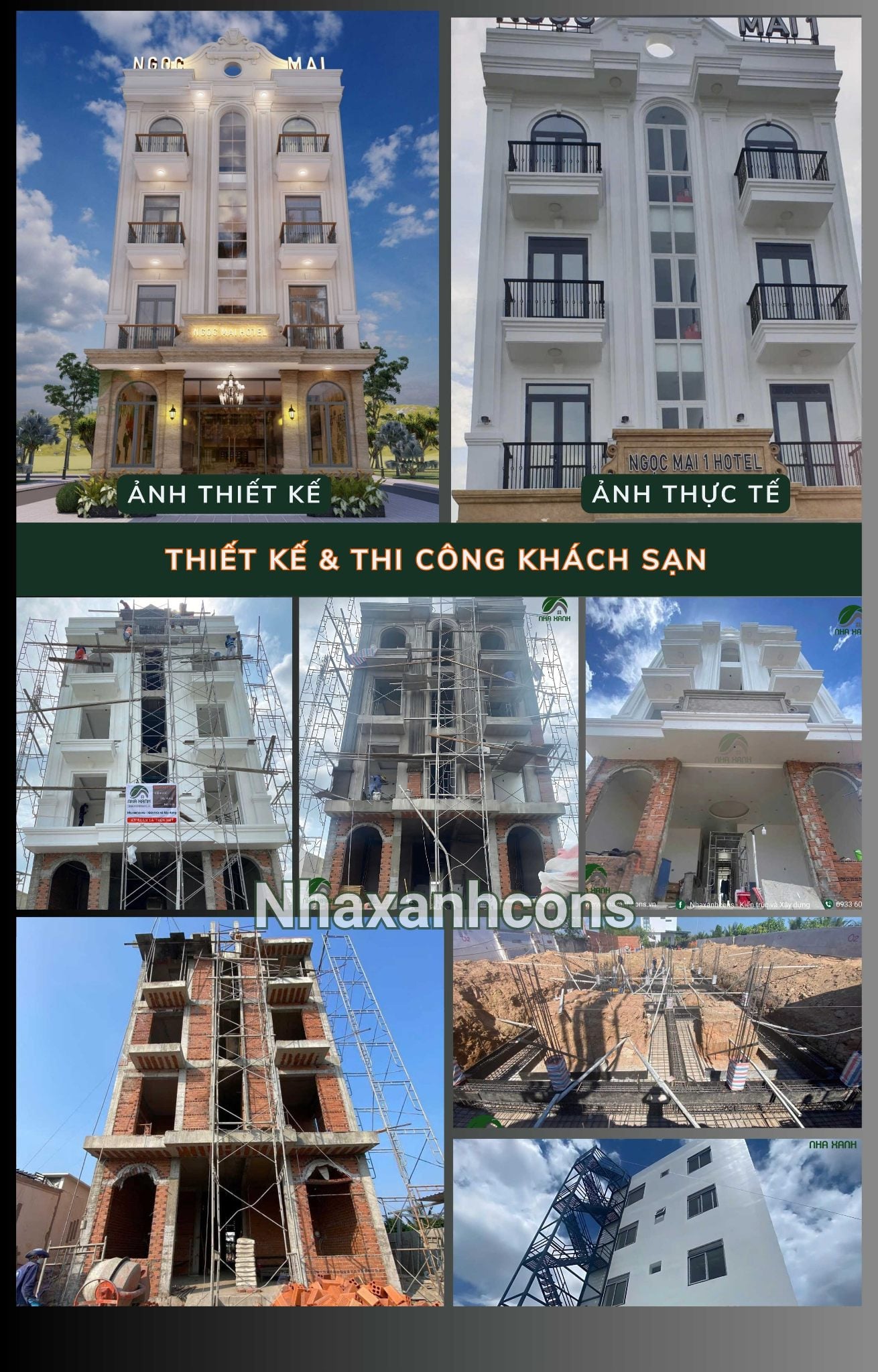 Thiết kế thi công khách sạn
