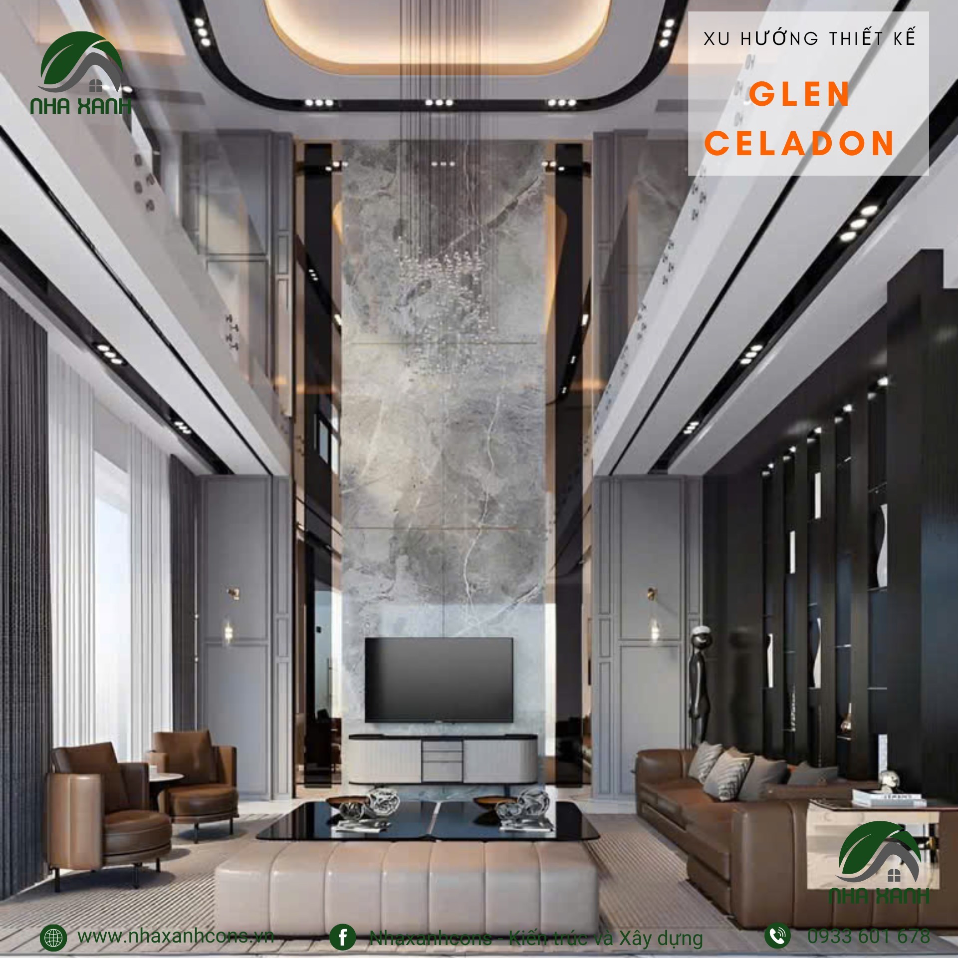 Xu hướng thiết kế nội thất tại Glen Celadon