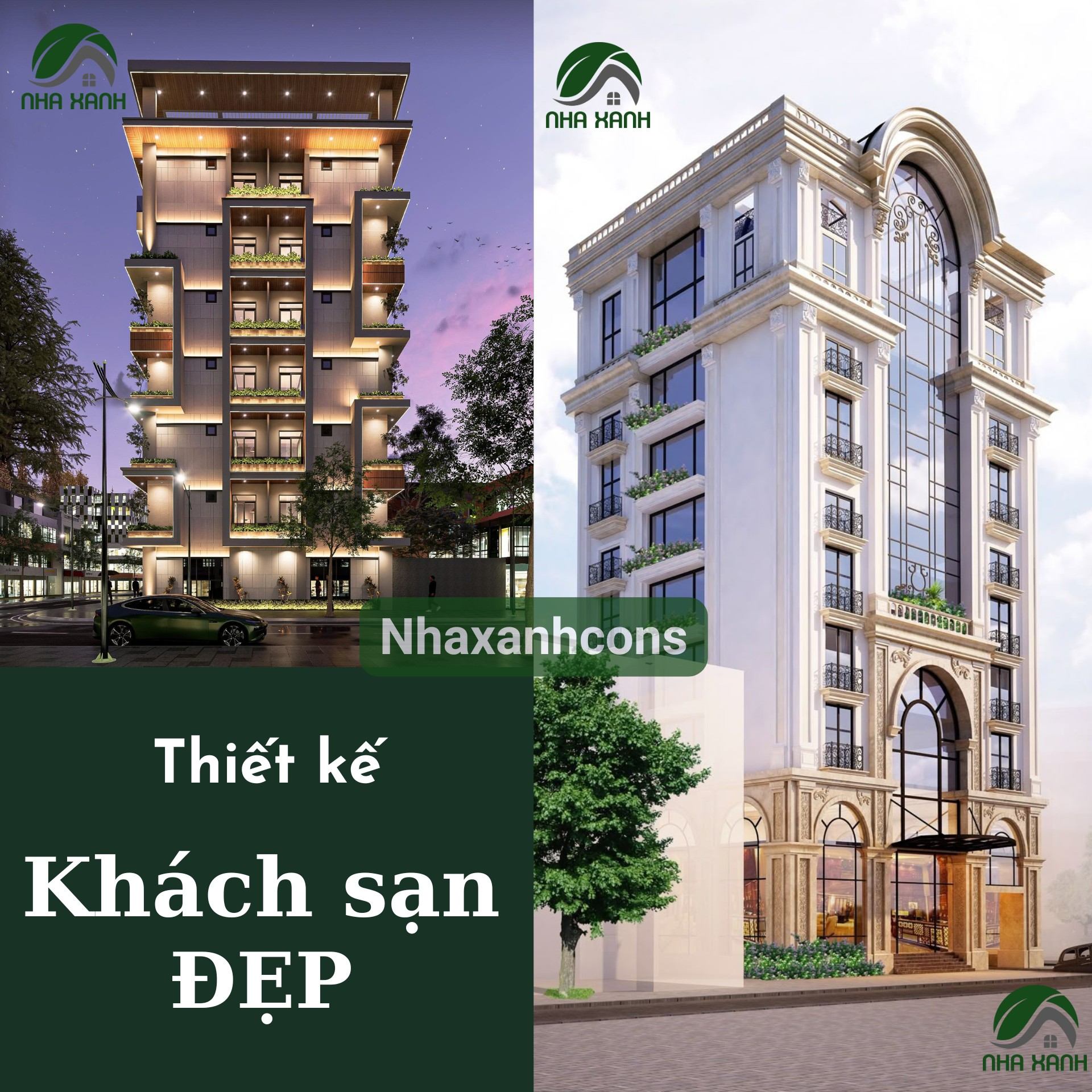 Thiết kế thi công khách sạn tại Lâm Đồng