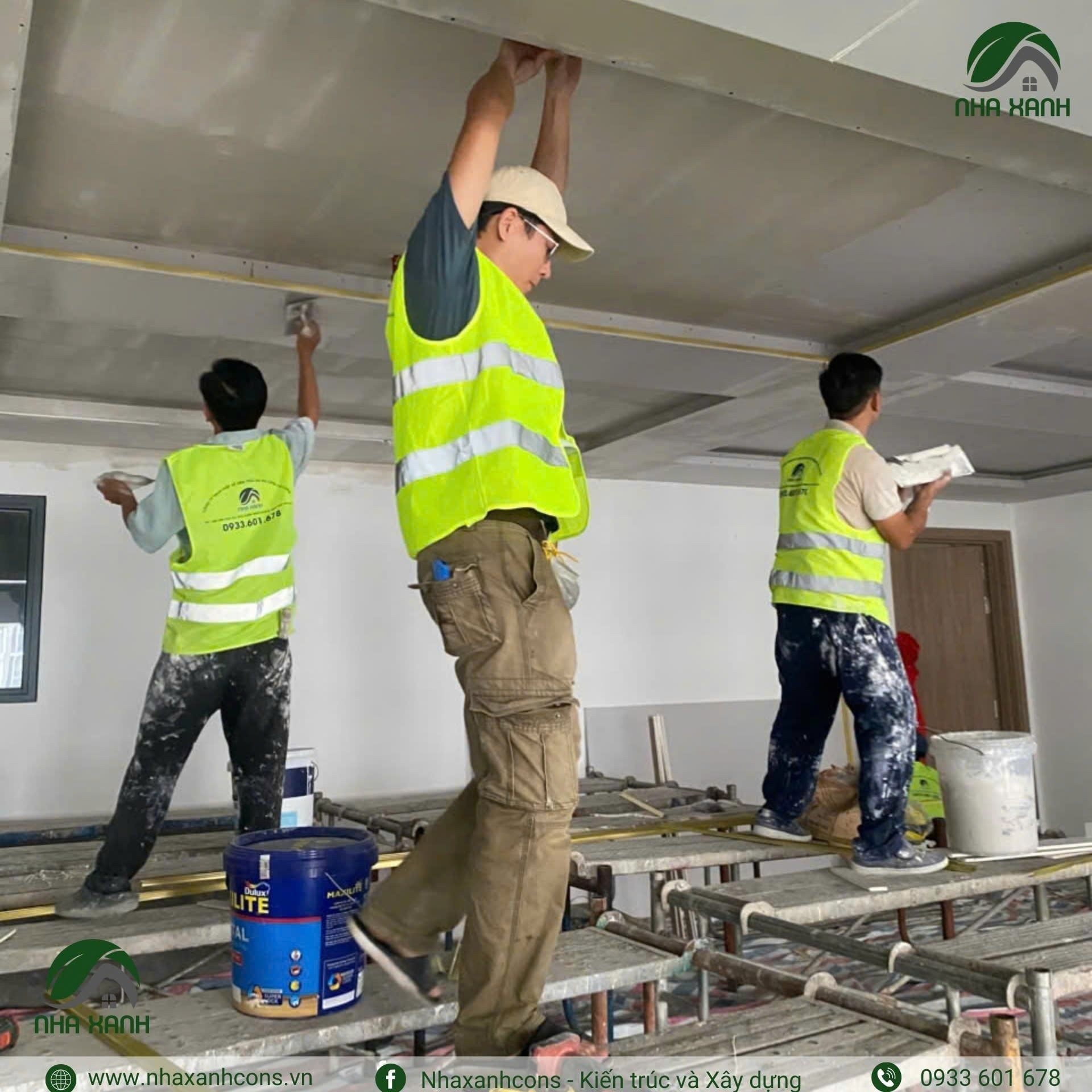 Hạng mục thi công thạch cao nội thất