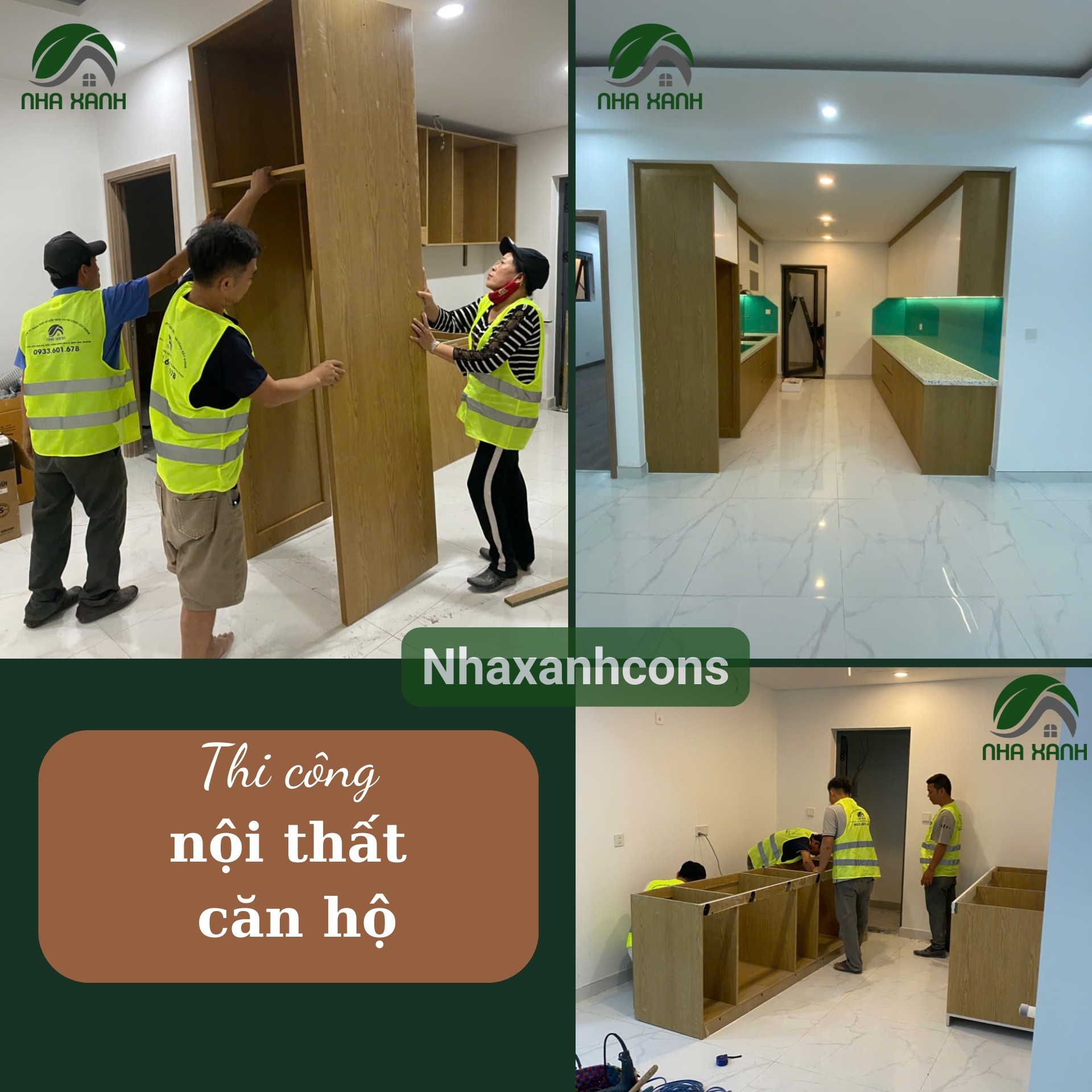 Thi công nội thất tại căn hộ hiện đại Lavida Plus – Quận 7, thành phố Hồ Chí Minh