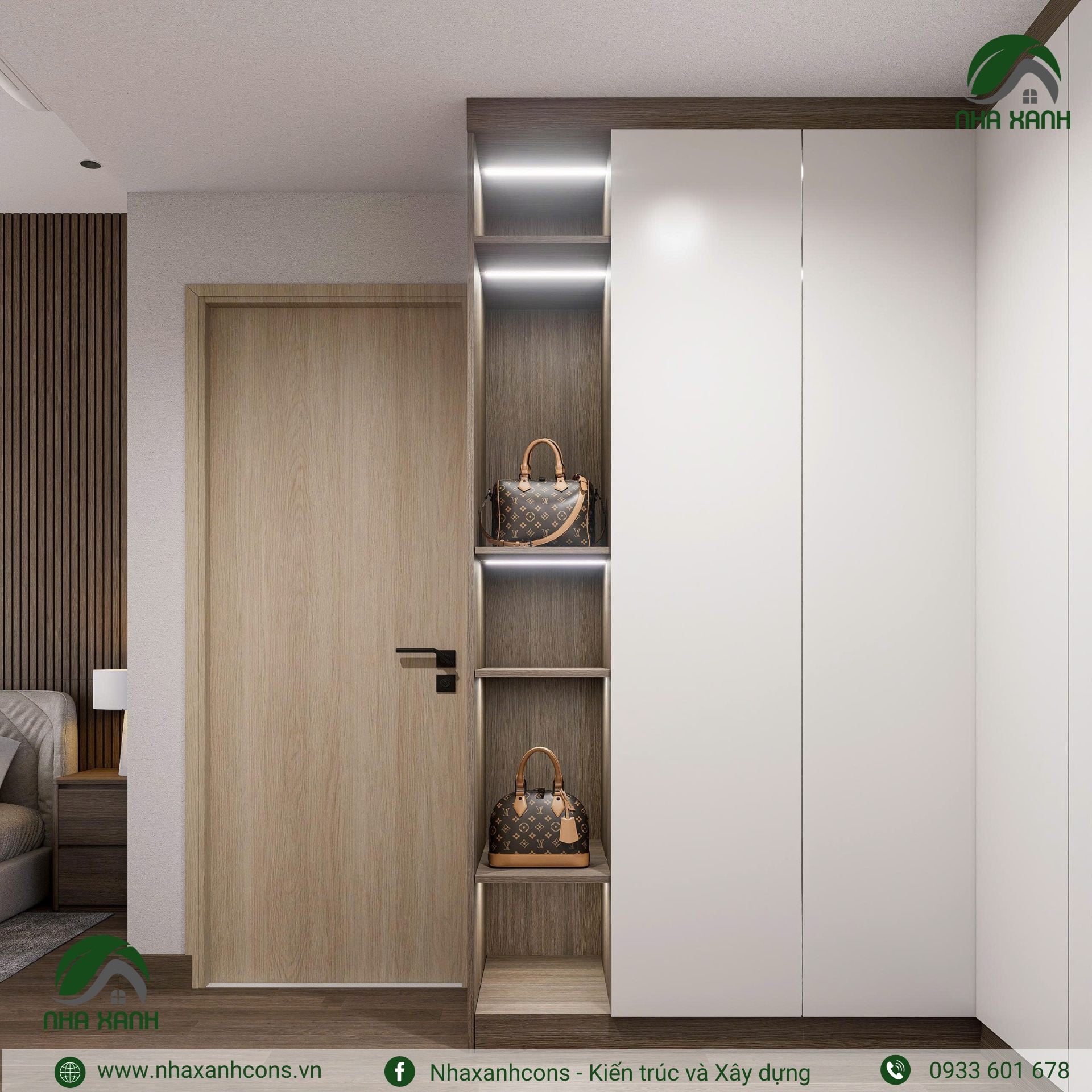 Phòng ngủ căn hộ Celadon City hiện đại