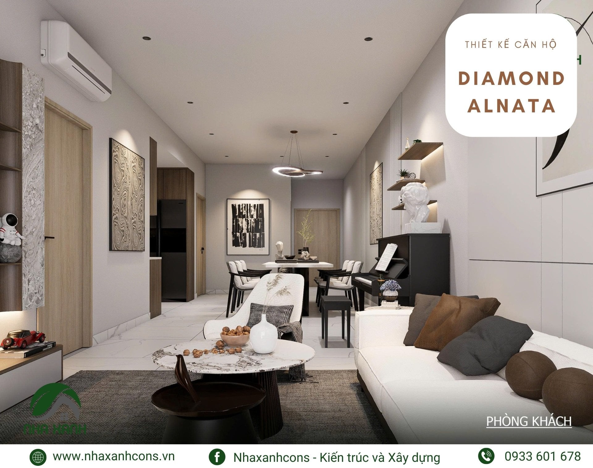 Thiết kế nội thất tại căn hộ Celadon City