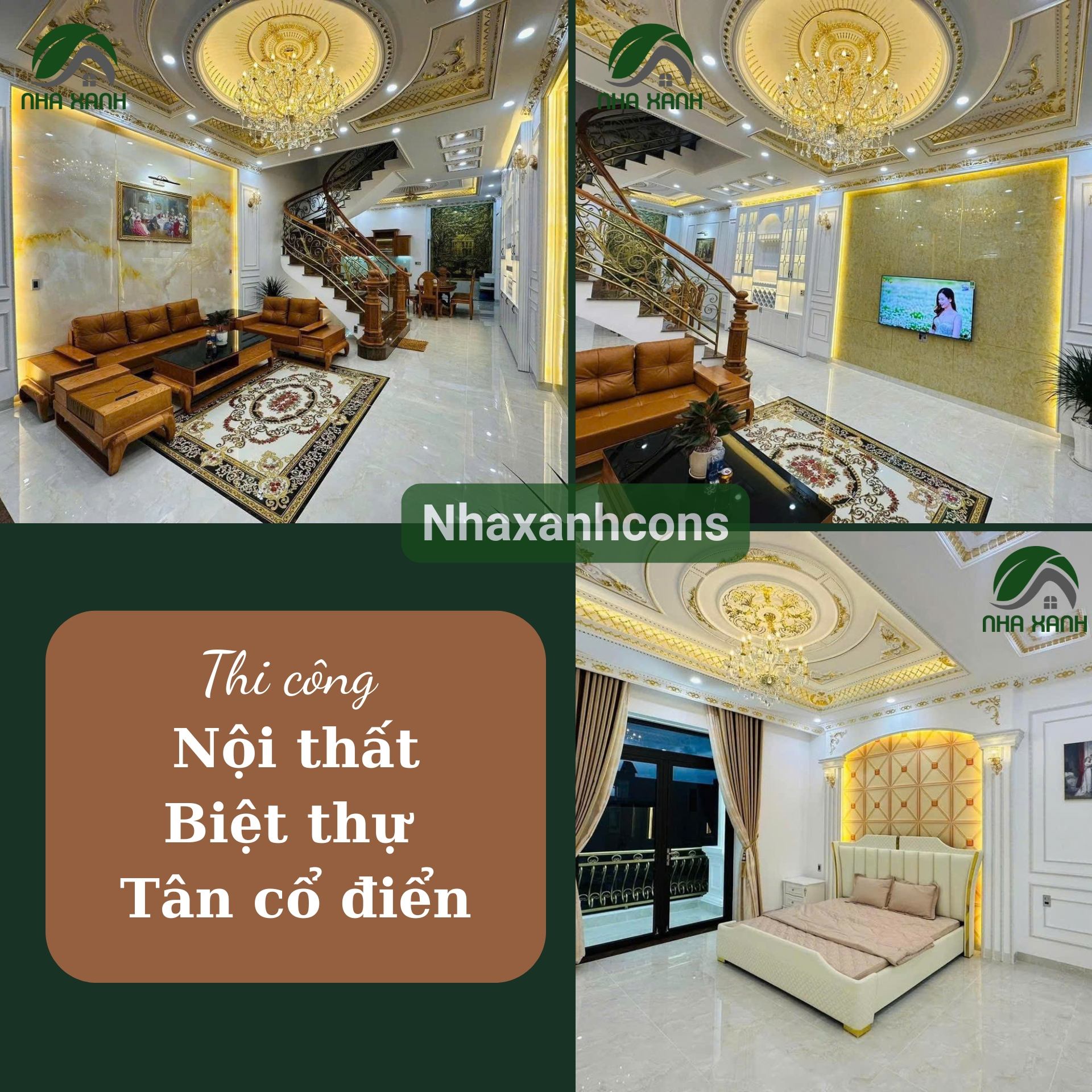 Các mẫu thiết kế thi công nội thất tại Long An