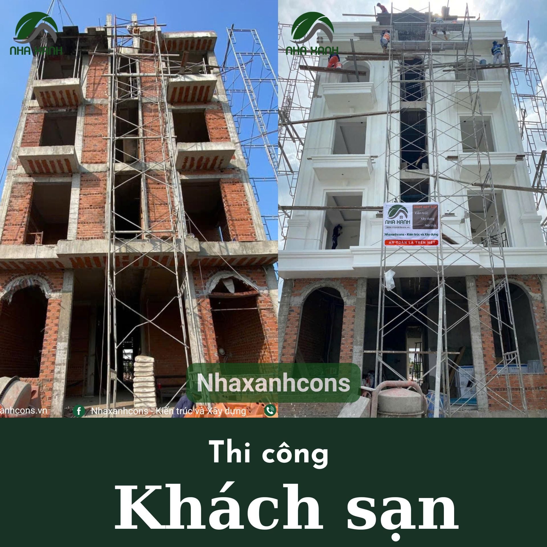 Thi công khách sạn tại Tây Ninh