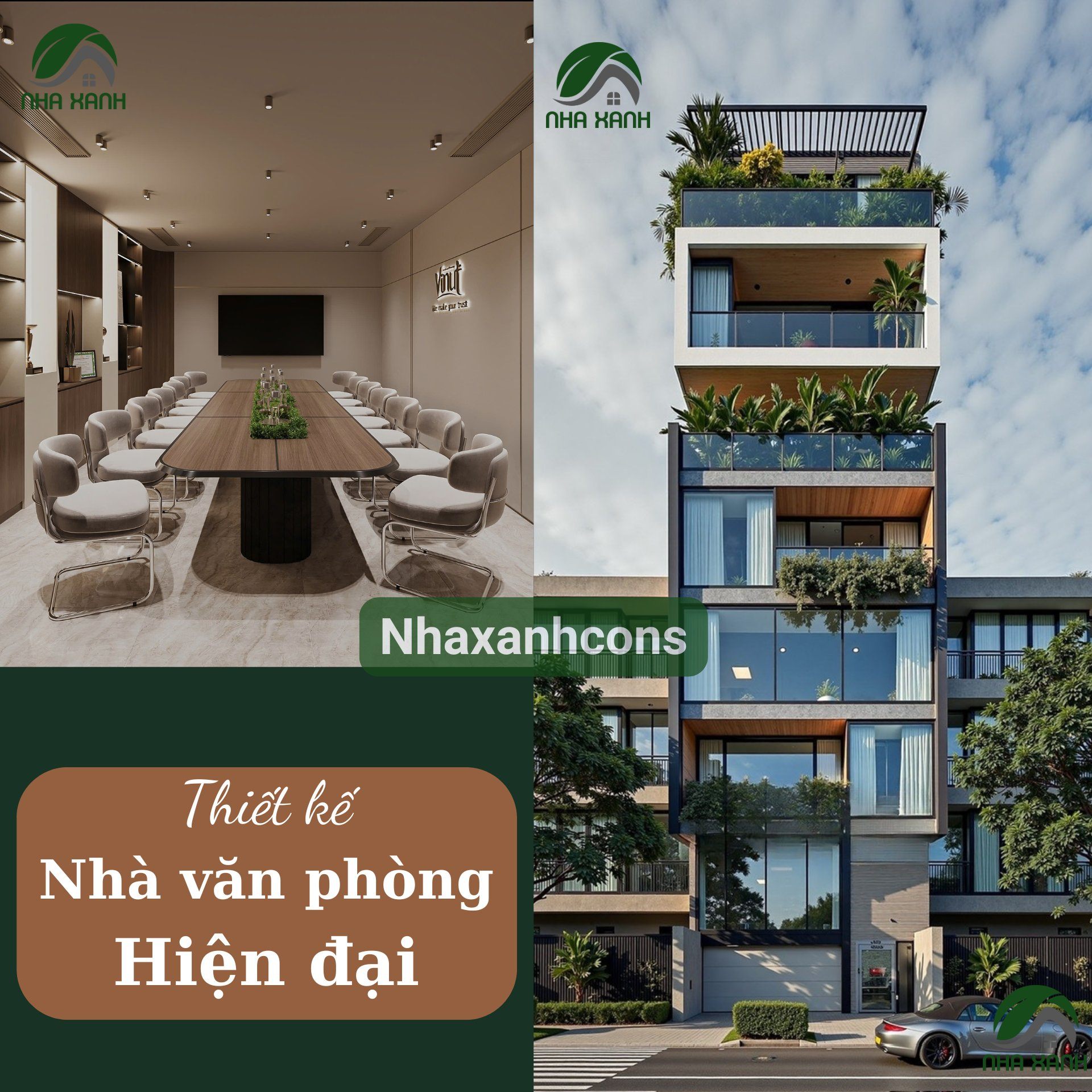 Phong cách thiết kế tòa nhà văn phòng tại Vĩnh Long