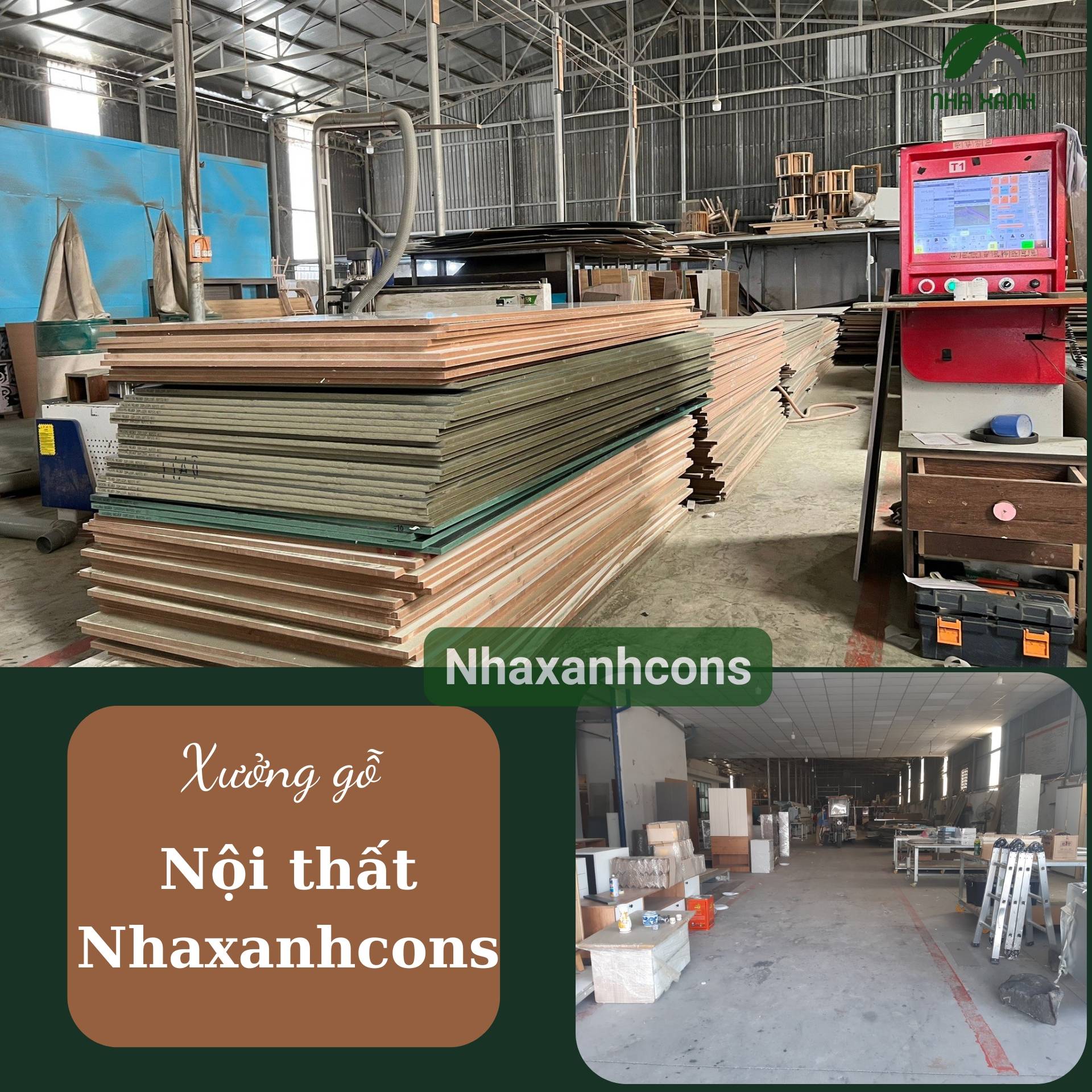 Xưởng gỗ thiết kế thi công nội thất tại Long An